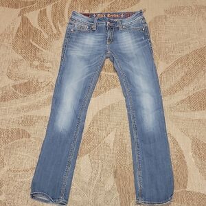 Rock Revival Blue Jeans Debbie Straight